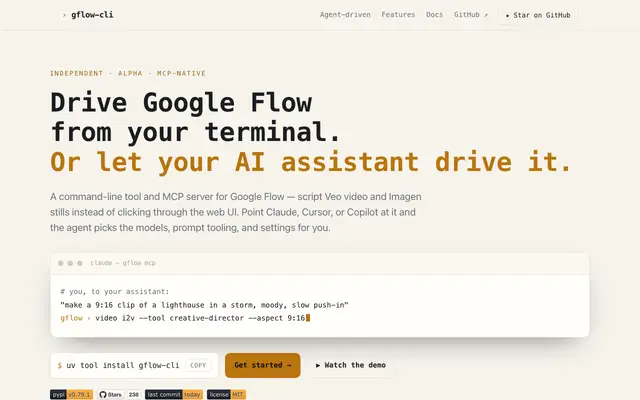 gflow-cli screenshot