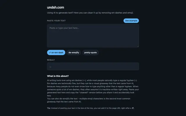 undsh screenshot