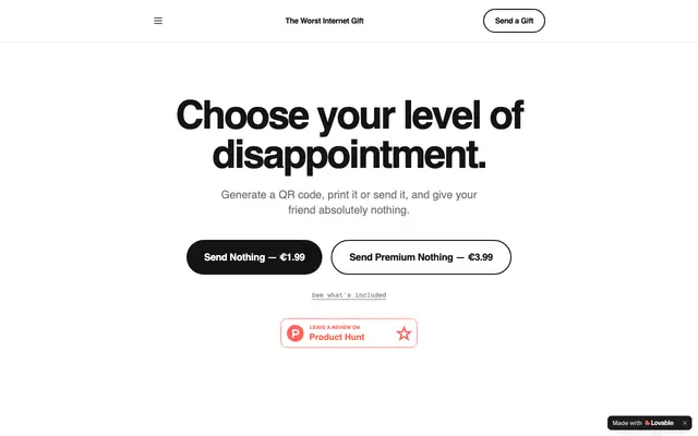 The Worst Gift screenshot