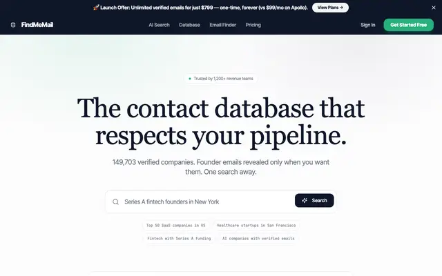 FindMeMail screenshot