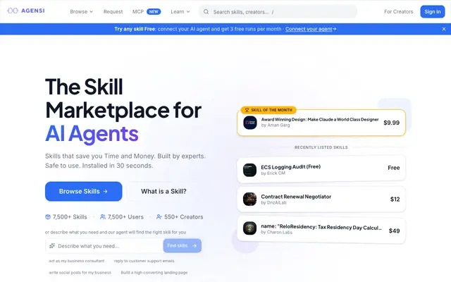 Agensi screenshot