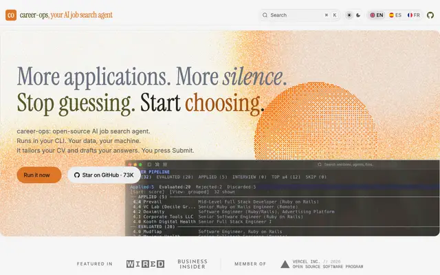 career-ops screenshot