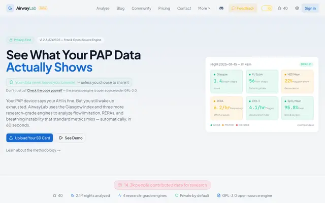 AirwayLab screenshot