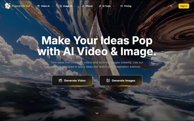 PopcornAI screenshot