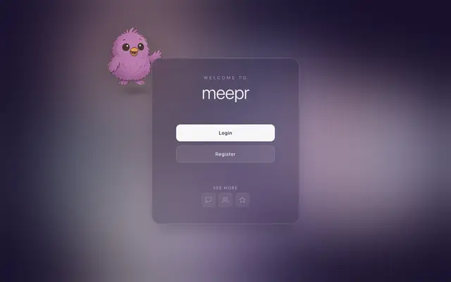 meepr screenshot