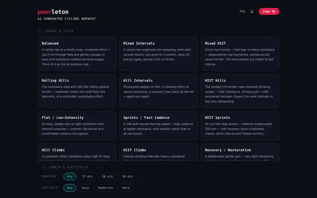 Poorleton screenshot