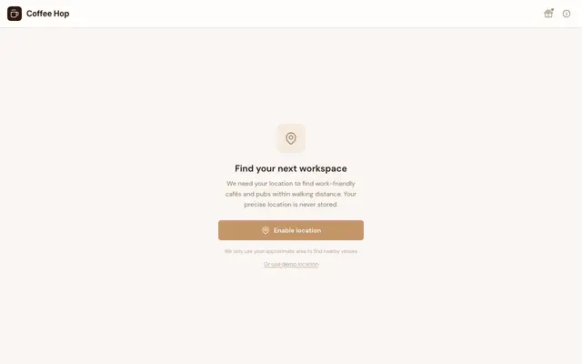 Coffee Hop screenshot