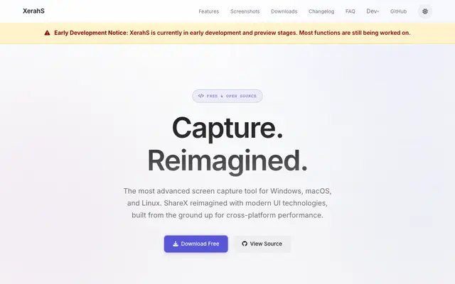 XerahS screenshot