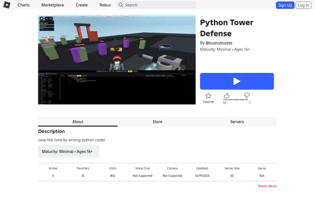 Python Tower Defense screenshot