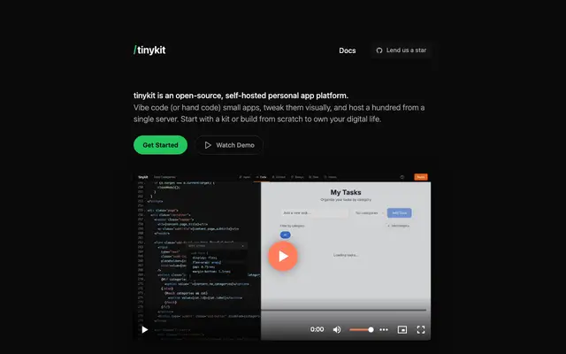 Tinykit screenshot