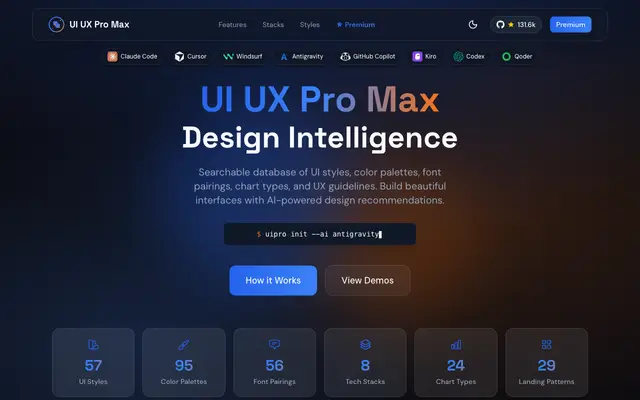 UI UX Pro Max screenshot