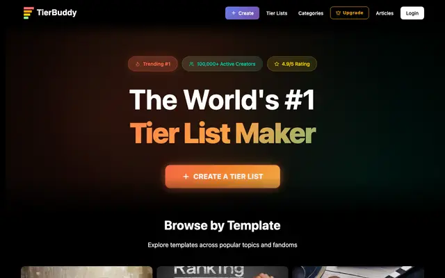 TierBuddy screenshot