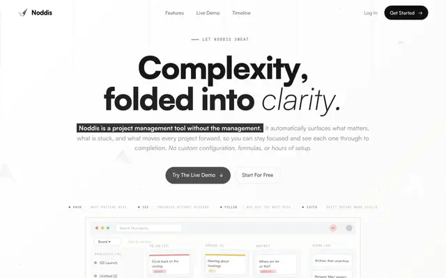Noddis screenshot