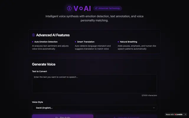 V⚬AI screenshot