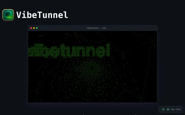 VibeTunnel screenshot