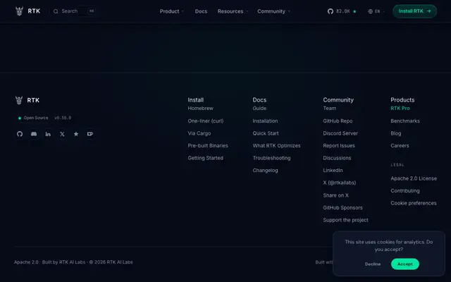 RTK screenshot