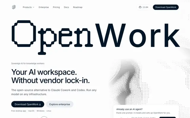 OpenWork screenshot