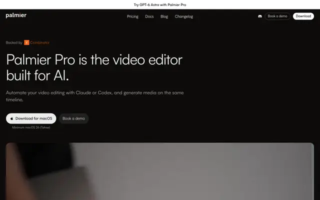 Palmier Pro screenshot