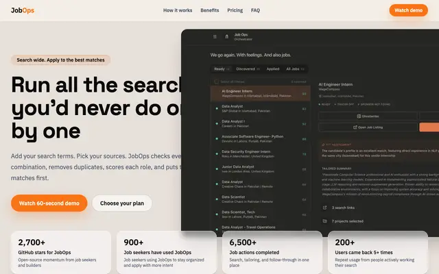 JobOps screenshot