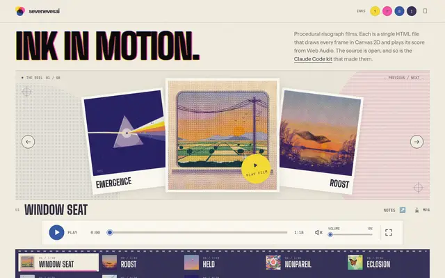 Ink in Motion screenshot