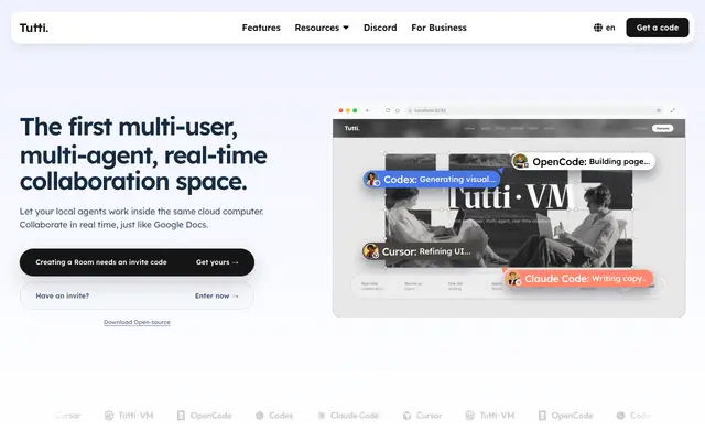 Tutti · VM screenshot