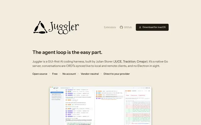 Juggler screenshot