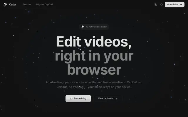 Cutia screenshot