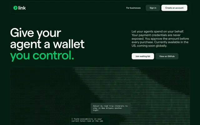 Link screenshot