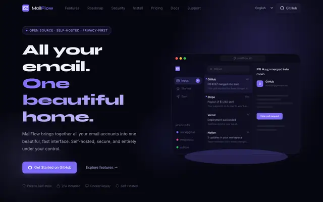 MailFlow screenshot