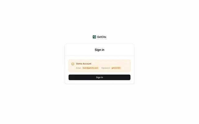 GetCito screenshot
