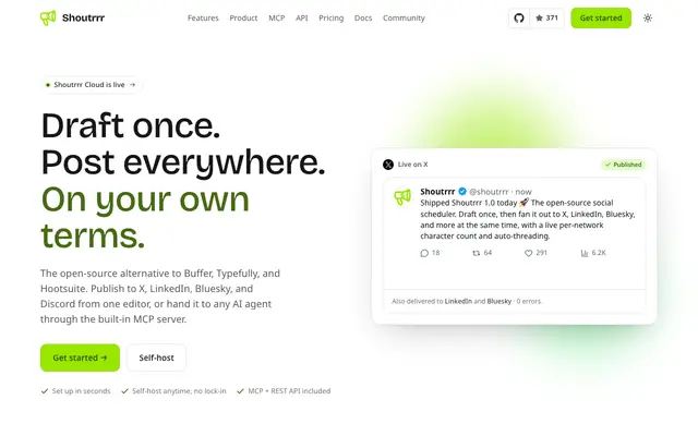 Shoutrrr screenshot