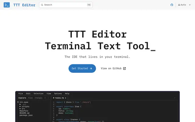 TTT Editor screenshot