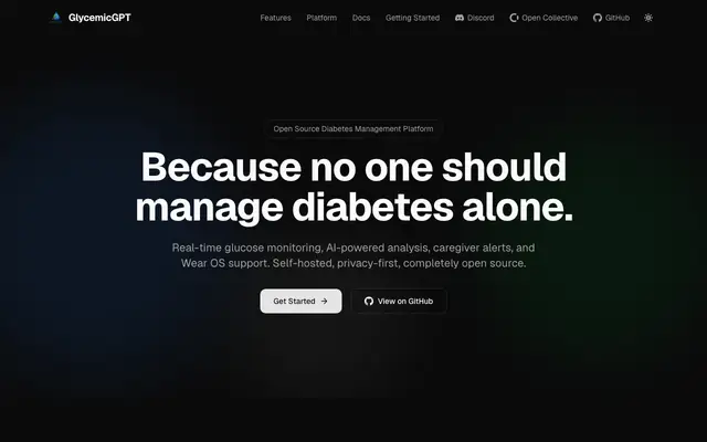 GlycemicGPT screenshot
