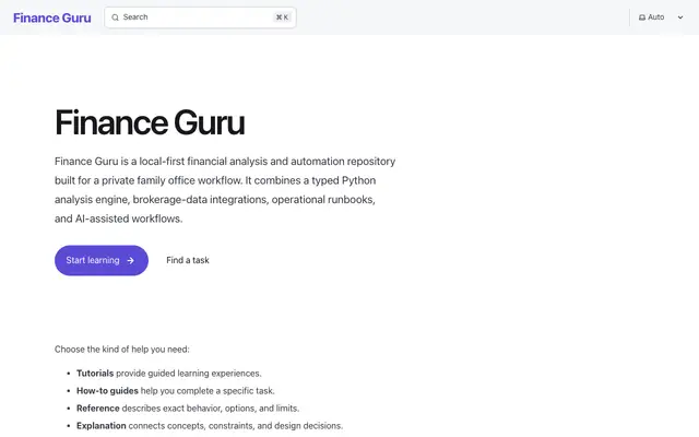 Finance Guru screenshot