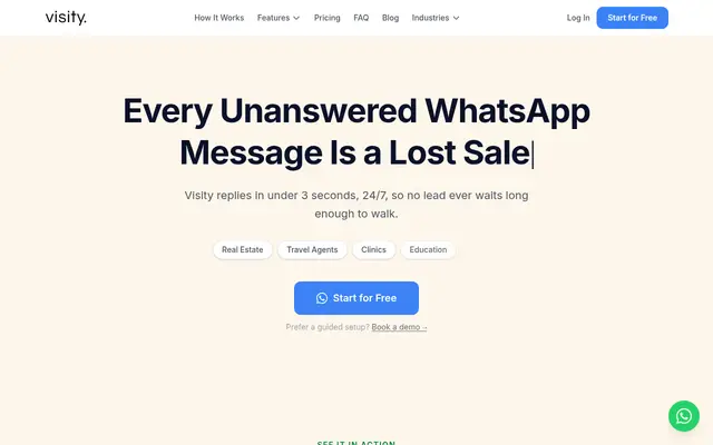 Stop Losing WhatsApp Leads screenshot
