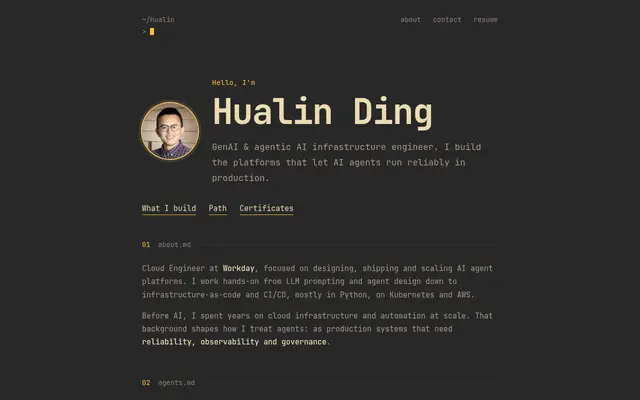 Hualin Ding screenshot