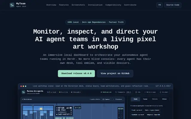 MyTeam · Le Bureau des agents screenshot