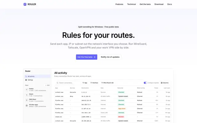 Rouler screenshot