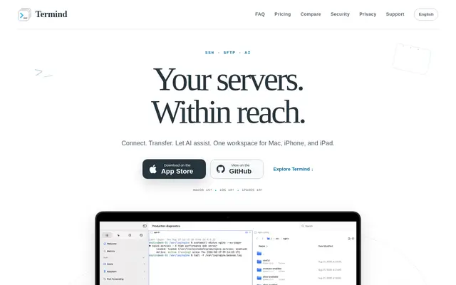 Termind screenshot