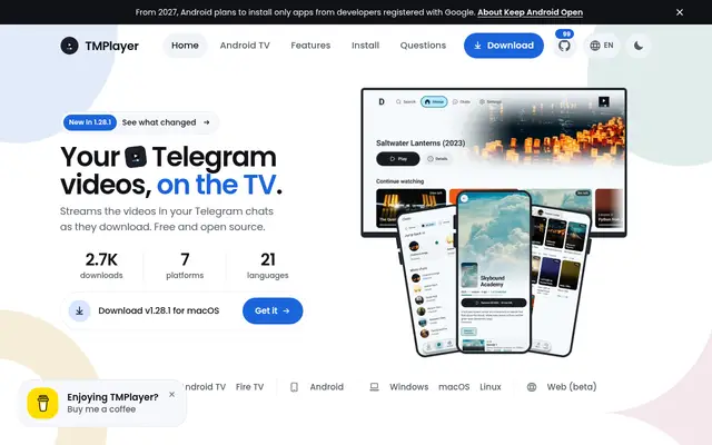 TMPlayer screenshot